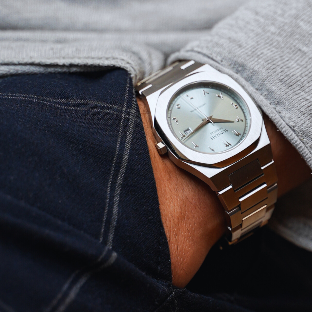 MEN: Sharp Premium Steel 3.0 Iceblue