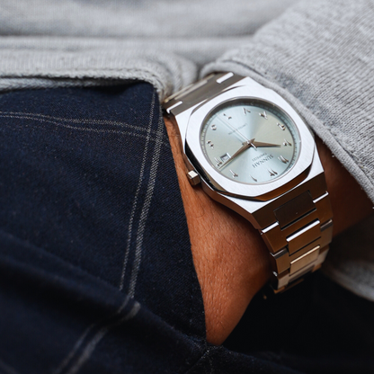 MEN: Sharp Premium Steel 3.0 Iceblue