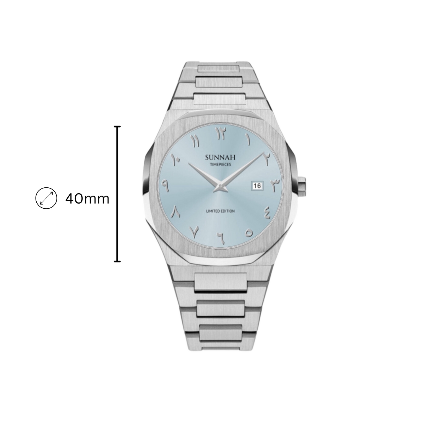 MEN: Sharp Premium Steel 2.0 Iceblue