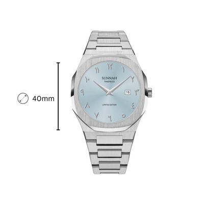 MEN: Sharp Premium Steel 2.0 Iceblue