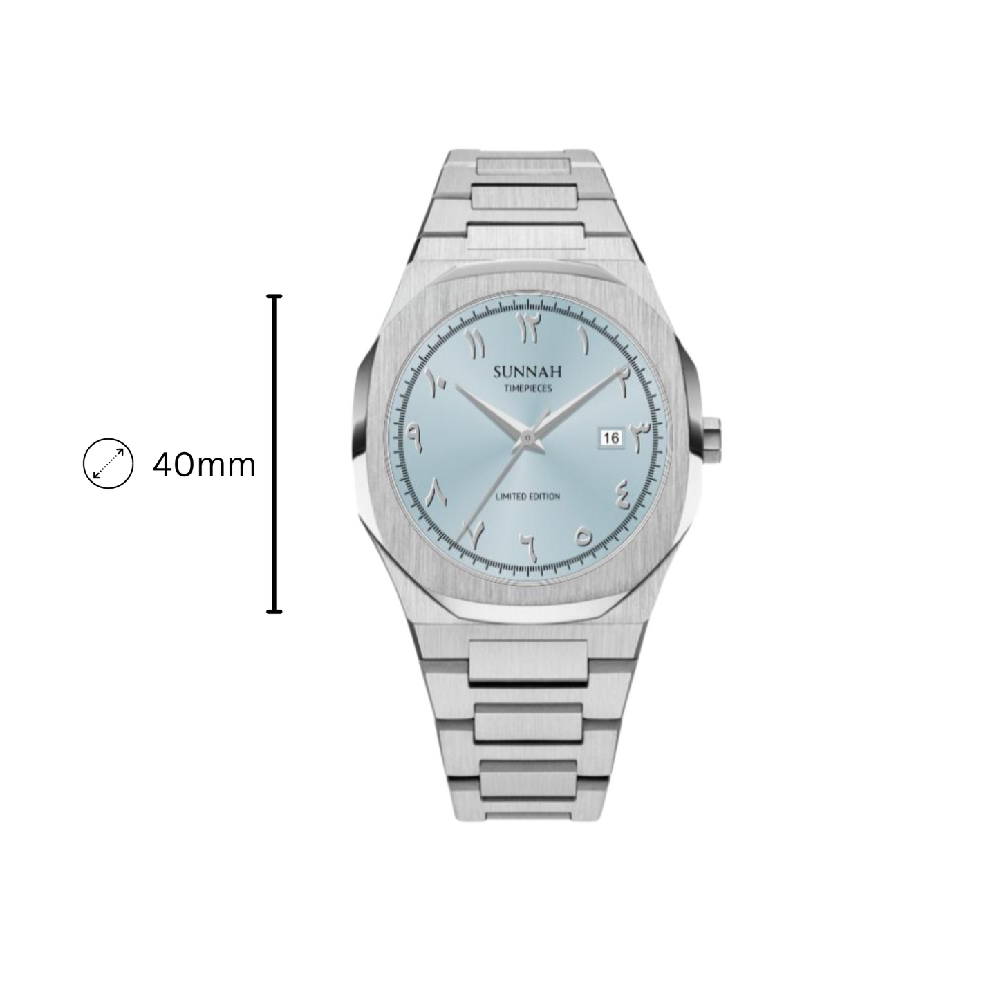MEN: Sharp Premium Steel 3.0 Iceblue