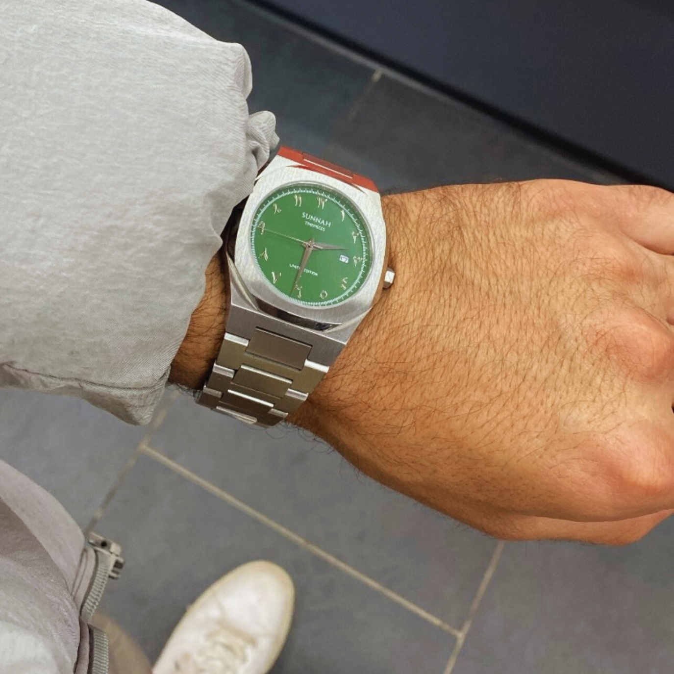MEN: Sharp Premium Steel 3.0 Smaragd Green