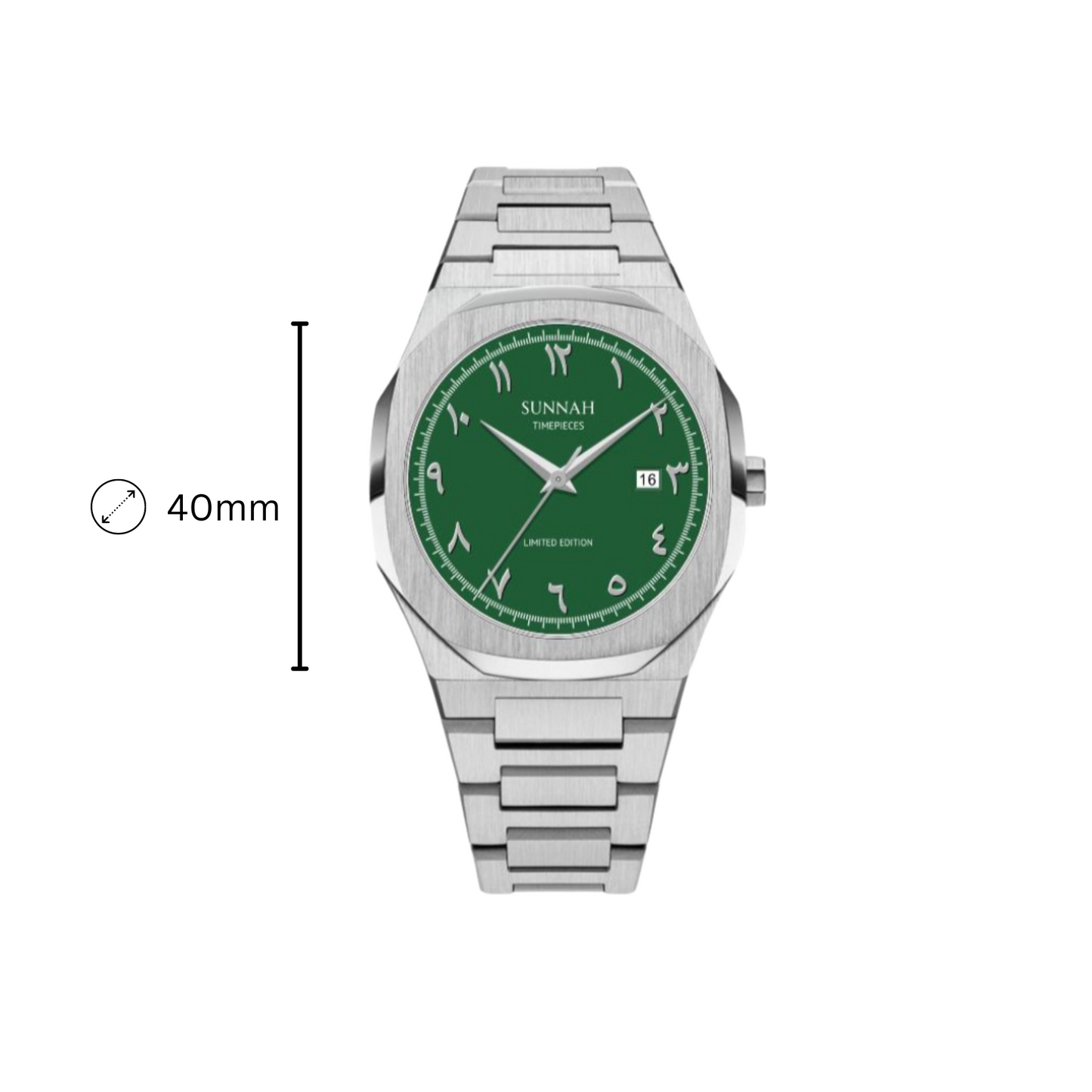 MEN: Sharp Premium Steel 3.0 Smaragd Green