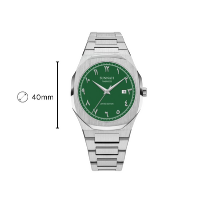 MEN: Sharp Premium Steel 3.0 Smaragd Green
